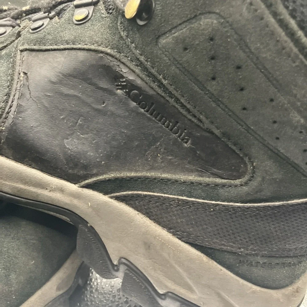 Columbia Mens Newton Ridge Plus II Suede Waterproof Hiking Boots M 10